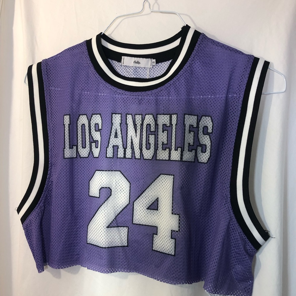 LA cropped jersey